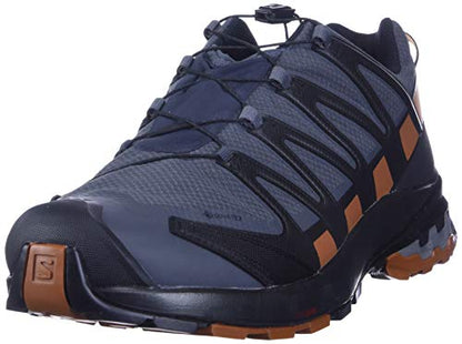 Salomon Mens Xa Pro 3D V9 Gore-tex® - color: Ebony/Caramel Cafe/Black, size: 14 Wide