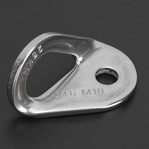 ZJchao Duty Stainless Steel Climbing Holds Anchors Weatherproof Indoor Outdoor Mounting Solutions for Home Gyms Bouldering Training Rigging