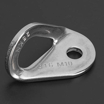 ZJchao Duty Stainless Steel Climbing Holds Anchors Weatherproof Indoor Outdoor Mounting Solutions for Home Gyms Bouldering Training Rigging