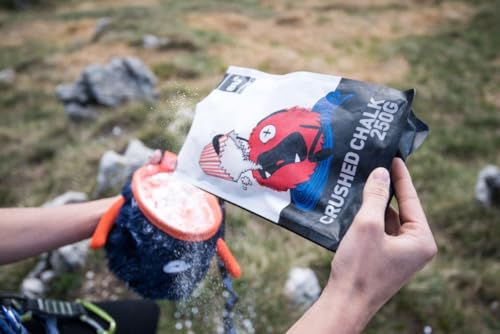 8BPLUS Chalk for Climbing, Bouldering - Premium Quality - No Fillers or Drying Agents - style: 250G Crushed