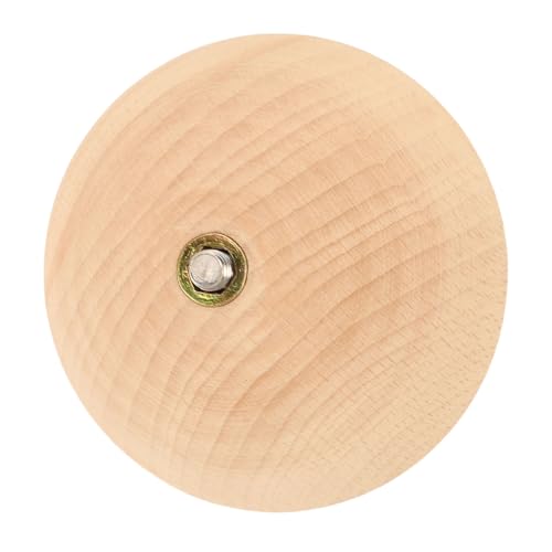 RiToEasysports Pull Up Balls, 3.74in Upper Half Sphere Hold Grips with Beech Wood Iron Imitation Nylon, for Rock Climbing Strength Training Grip