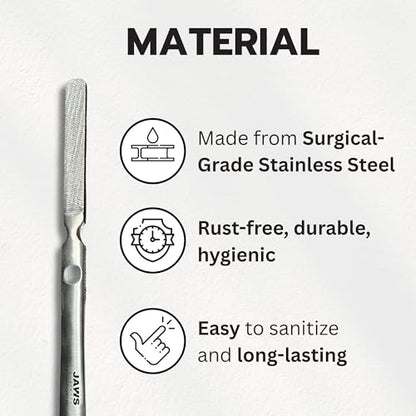 Callus Remover for Feet – Surgical-Grade Stainless Steel Foot File - size: Callus Grater (Pack of 1)