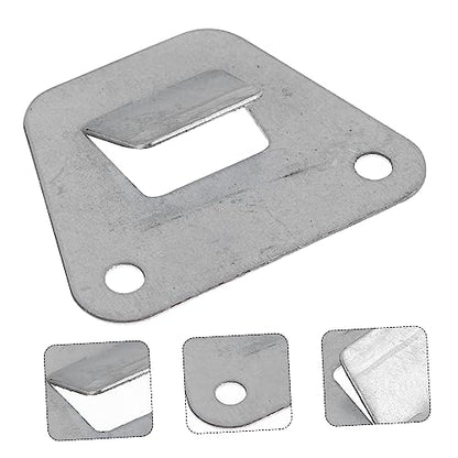 10Pcs Stainless Steel Triangle Hooks for Kitchen Range Hood Durable Hanging Boards for Cooker Hood Supplies Lightweight Easy to Install Practical Kitchen Accessories
