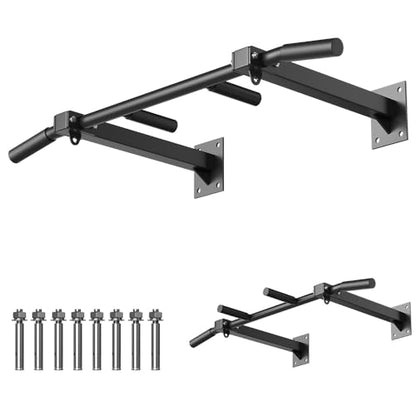 Wall Mount Pull Up Bar, Joist Beam and Rafter Mounted Chin Up Bar