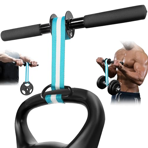 Wrist Forearm Roller Strengthener Exerciser: Forearm Blaster Forearm Roller Grip Strength Training with Anti-Slip Handles
