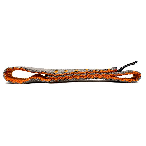 Fusion Climb ProGlide Quickdraw Runner - 5000 lb Tested Stitched Loop Nylon Webbing 11cm x 1.9cm - Gray/Orange
