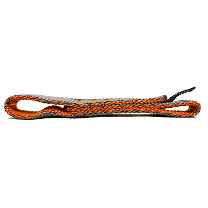 Fusion Climb ProGlide Quickdraw Runner - 5000 lb Tested Stitched Loop Nylon Webbing 11cm x 1.9cm - Gray/Orange