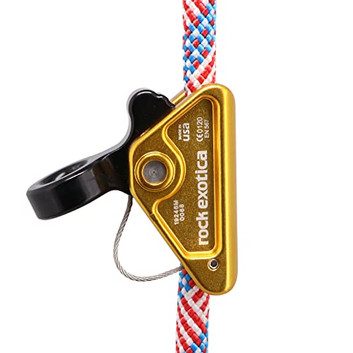 Rock Exotica rockGrab Rope Grab - Lightweight and Durable Rope Grab for Climbing and Rigging – Made in The USA - style: 90°