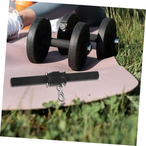 Forearm Strength Trainer - Roller for Wrist and Forearm Exercise Handle for Home Fitness and Grip Strength Training