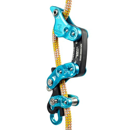 Notch Rope Runner Vertec Ultimate Climbing & Work Positioning Device, Tool-Free Adjustability, Midline Attachable, Use with Lines 11-12.9mm (99703)