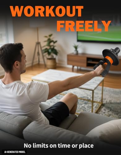 Forearm Wrist Strengthener Grip Strength Trainer - color: 2" Forearm Crul Handle