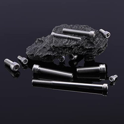 1/2-13 x 1 Socket Head Cap Screws Bolts, 20Pcs 304 Stainless Steel 18-8, Allen Socket Hex Drive, Full Thread, Bright Finish by SG TZH(with Hex Spanner) - size: 1/2-13 x 1"