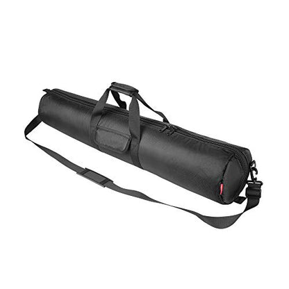 HEMMOTOP Tripod Carrying Case, 39x7in All Sides Thick Padded Tripod Bag with Shoulder Strap and Handle, Heavy Duty Light Stand Bag with Two Zippered Pockets for Pool Cue, Speaker Stand -R10018 - size: 39" L x 7" D