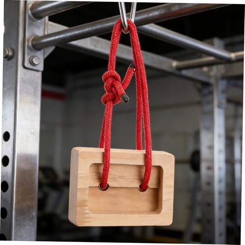 Healifty 2pcs Portable Wooden Climbing Board for Rock Climbing Training, Lightweight Design Hangboard for Climbers, Sturdy Handboard for Indoor and Outdoor Use