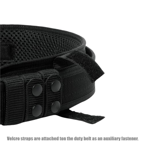 TACNEX Belt Pad w/ Loop Liner Waist Back Support for Heavy Duty/Tactical/Battle/Tool/Work Belt Comfortable Foam Cushion - size: XL: 37.4"