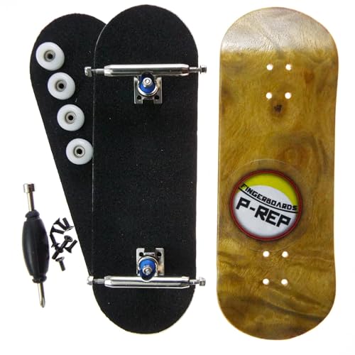 P-REP V2 Performance Complete Wooden Fingerboard 32mm - Burl - color: Burl