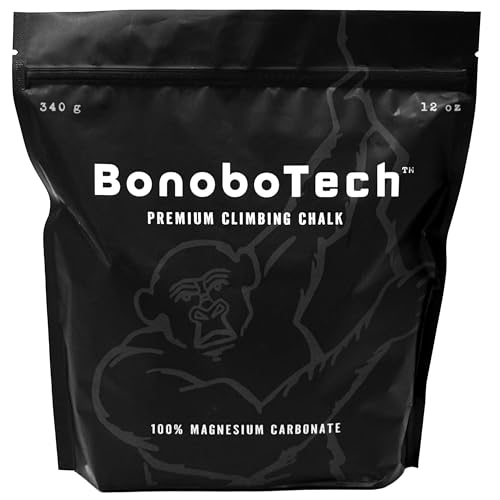Climbing Chalk for Climbing, Bouldering, Gymnastics, Weightlifting resealable Bag - Magnesium Carbonate Powder - size: 340 gr (12 oz)