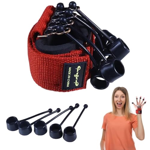 Silicone Finger Trainer Silicone Reusable Grip Strength Trainer | Finger Exerciser for Wrist Physical Rehabilitation, Adults Hand Cramps Recovery, Men Women - color: 60 pounds