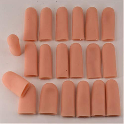 Finger Protectors [GEL-Grip Series] - [20 PACK] 16 Long - 4 Short for Thumbs