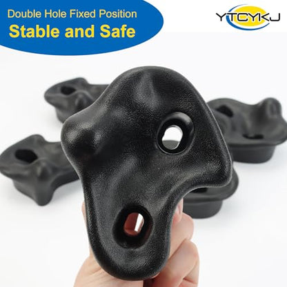 10PCS Rock Climbing Holds for Climber,Large Adult Rock Climbing Stones | with Mounting Hardware for Indoor Outdoor Rock Climbing Wall,Perfect for Family Fun & Exercise
