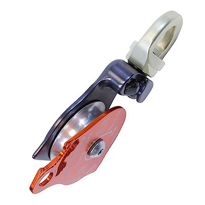 Rock Exotica Omni-Block Swivel Pulley – High-Strength Swivel Pulley with Sideplate Access for Rigging – Made in The USA - style: ‎2.0"