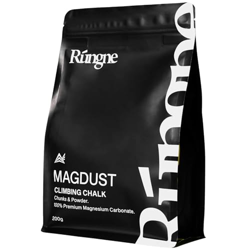 RUNGNE Premium Climbing Chalk - High Performance Chalk for Rock Climbing, Bouldering, Weightlifting & More - Unmatched Grip and Skin Friendly - size: 1 Pack