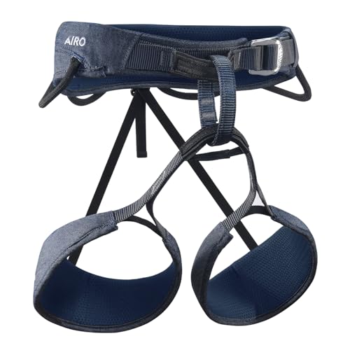 KAILAS Airo Rock Climbing Harness Men Roofing Harness Safety Belt Mountaineering Rappelling Harness Women Adjustable - color: Kids Blue, size: X-Small-Small