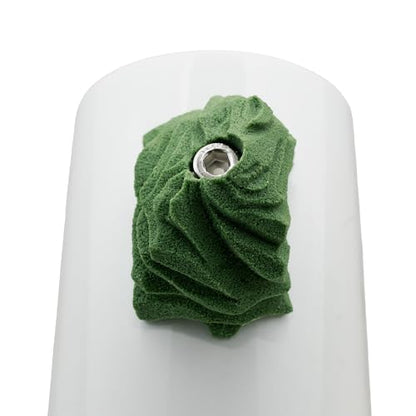 YY Vertical Climbing Mug, Pinch Mug for Rock Climbers and Boulderers, Indoor Bouldering Grip Cup, Unique Gift, Green - color: Green