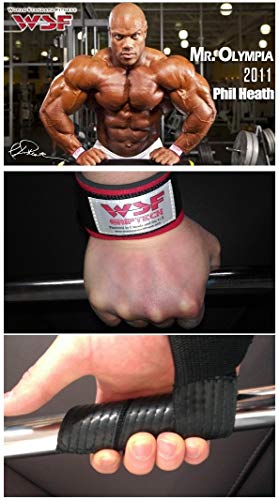 WSF Griptech Rubberized Lifting Straps none Slip