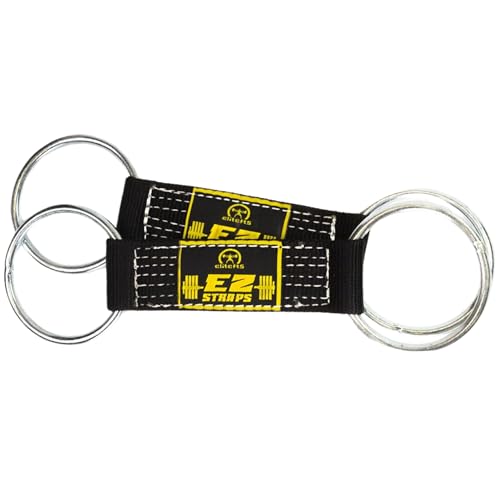 EliteFTS EZ Deadlift Loader Straps - Accessories for Weightlifting, Bodybuilding, Powerlifting, Strength Training, & Deadlifts - Sold as a Pair
