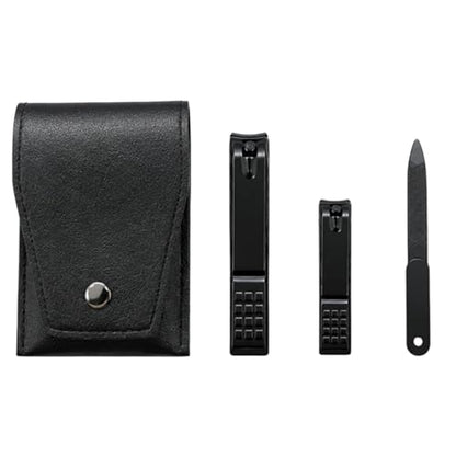 Manicure Set Gift Ideal for Husband,Stocking Stuffers for Men and Teen Boy | Sharp Carbon Steel Clippers Trim Fingernails and Toenails; A Christmas Essential Your Boyfriend and Dad Will Use