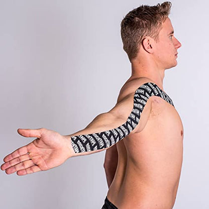 RockTape Uncut Bulk Kinesiology Tape, Continuous Roll (Packaging May Vary) - color: Beige, style: EXTRA STICKY