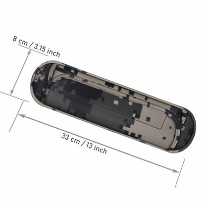 ZINZ Universal Shoulder Pad with Ultra Thick Cushion for Bag Luggage Bag Crossbody, Plus Long & Anti-Slip & Breathable,Camouflage Gray - color: Camouflage Gray