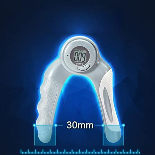 Hand Grip With Electronic Counter Adjustable Gym Equipment Finger Heavy Exerciser For Muscle Recovery Gripper Trainer
