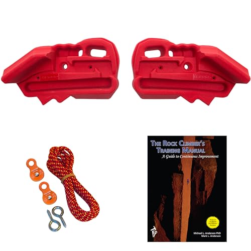 Rock Prodigy Pivot Elite Package - color: Red Pivot - 22 Grips