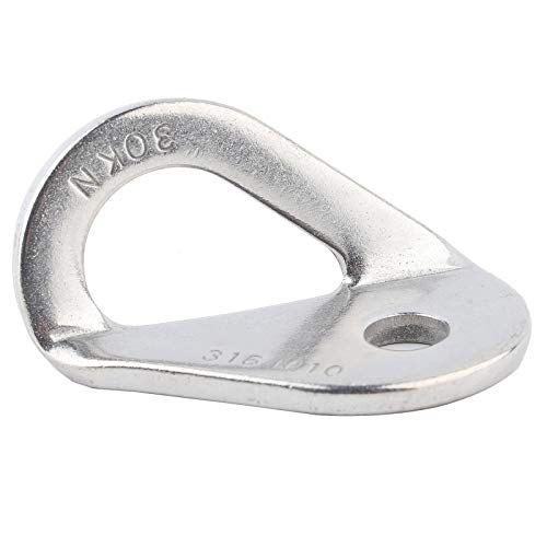 Rock Climbing Holds, Rock Wall Climbing Holds Stainless Steel Screw/Fastener Hanger Exploring Hanging Fixed Points Pitons Hook Outdoor Home Gyms