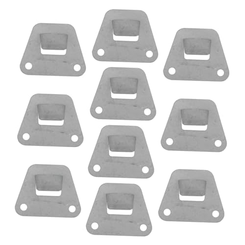 10pcs Stainless Steel Range Hood Hooks Triangle Hanging Boards for Kitchen Accessories for Side-Suction Hood Installation