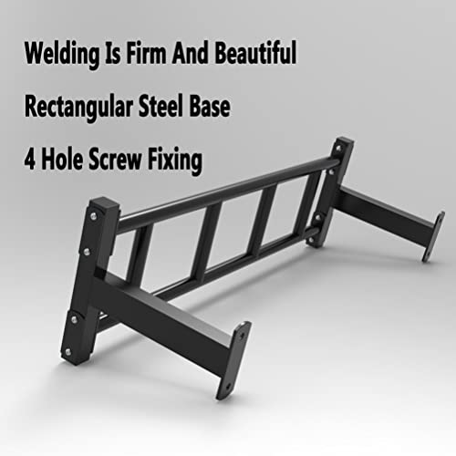 Steel Wall-Mounted Pull Up Bar, Safe and Stable Horizontal Bar Climbing Frame, for Muscle Strength Training in Home Gym, Load 300KG