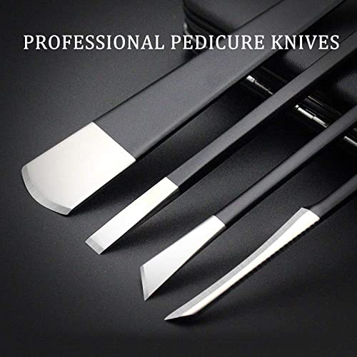Professional Pedicure Knife Set Callus Knife for Feet Ingrown Toenail Knives Foot Care Tools Dead Skin Removal Nail Scraper File - size: Pedicure Knife