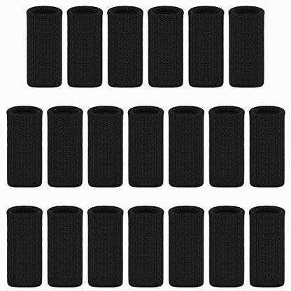 Finger SleevesThumb Braces Support Elastic Compression Protector Braces for Relieving Pain Calluses Arthritis Knuckle,20-Pieces