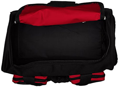 Everest unisex-adult Gym Bag With Wet Pocket ,Red, One Size - color: Red