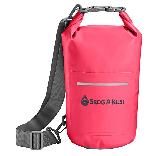 Skog Å Kust DrySak Roll Top Waterproof Bag, 5, 10 & 20 Liter - color: Pink, size: 5 Liter