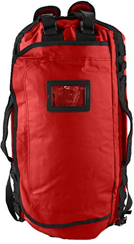 Element Equipment Trailhead Duffel Bag Shoulder Straps Waterproof Red Large - color: Red, size: Large 85 Liters