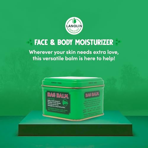 Bag Balm Vermont's Original for Dry Chapped Skin Conditions - Hand & Body (4 Ounce (Pack of 3)) - size: 4 Ounce (Pack of 3)