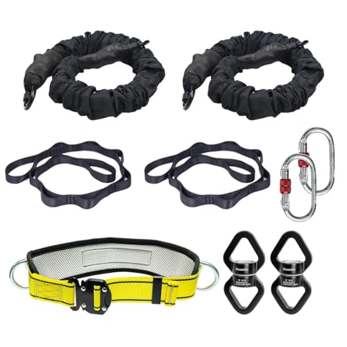Back Somersault Bungee Dance Trainer Backward Flip Training Euipment Gymnastics Spotting Training Fitness Taekwondo Martial Arts Kickboxing - color: Weight Class -60kg