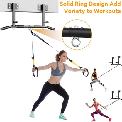 Joist Mount Pull Up Bar, Beam and Rafter Mounted Chin Up Bar