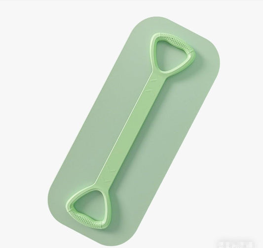 Figure 8 Resistance Band with Handles,Exercise Band Elastic Bands for Working Out,Arm,Back,Shoulder Training Elastic Ropes,Exercise Equipment for Yoga, Pilates - color: Green