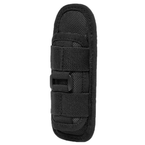 TRIWONDER Tactical Phone Pouch Molle, Smartphone Holster Bag EDC Utility Cellphone Lock Card Holder Organizer Fit for Waist Belt Case - color: 10 Black