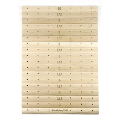 Campus Rungs G (Set of 18 pcs) | for Climbing Walls - size: 14 mm (1/2")