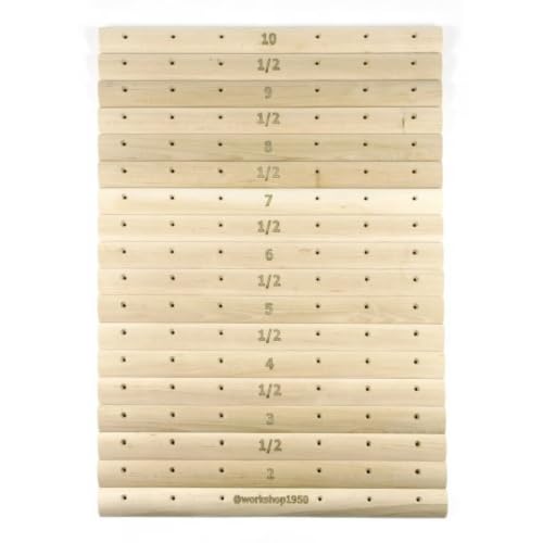 Campus Rungs G (Set of 18 pcs) | for Climbing Walls - size: 25 mm (1")